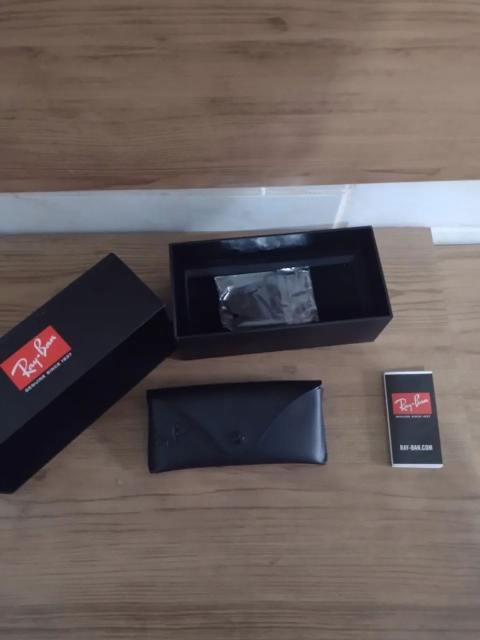 Óculos Ray-Ban Novo e Original! Azul Escuro - Foto 4