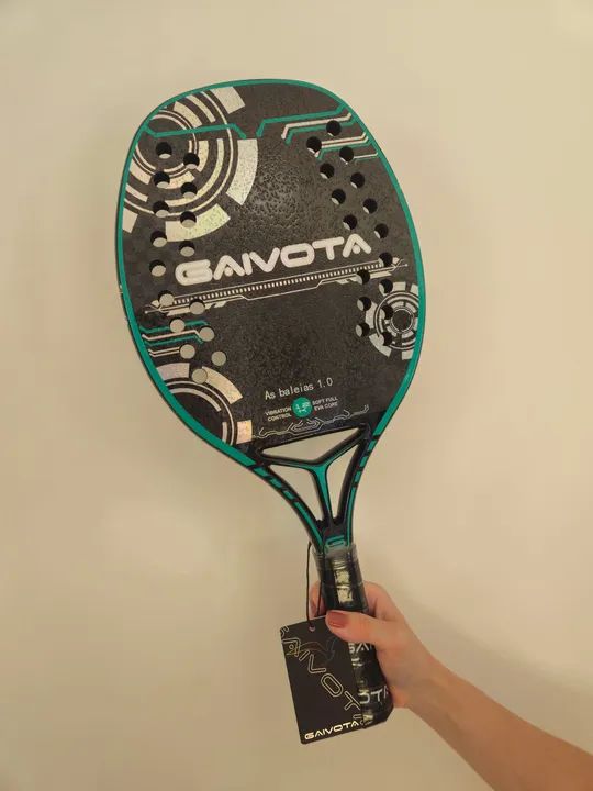Raquete Beach Tennis - NOVA - Carbono 12k - Foto 2
