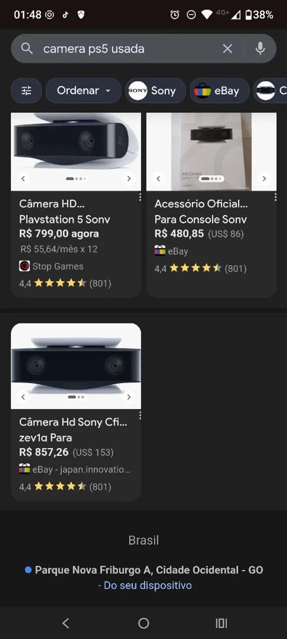 Câmera Playstation 5 - Foto 5