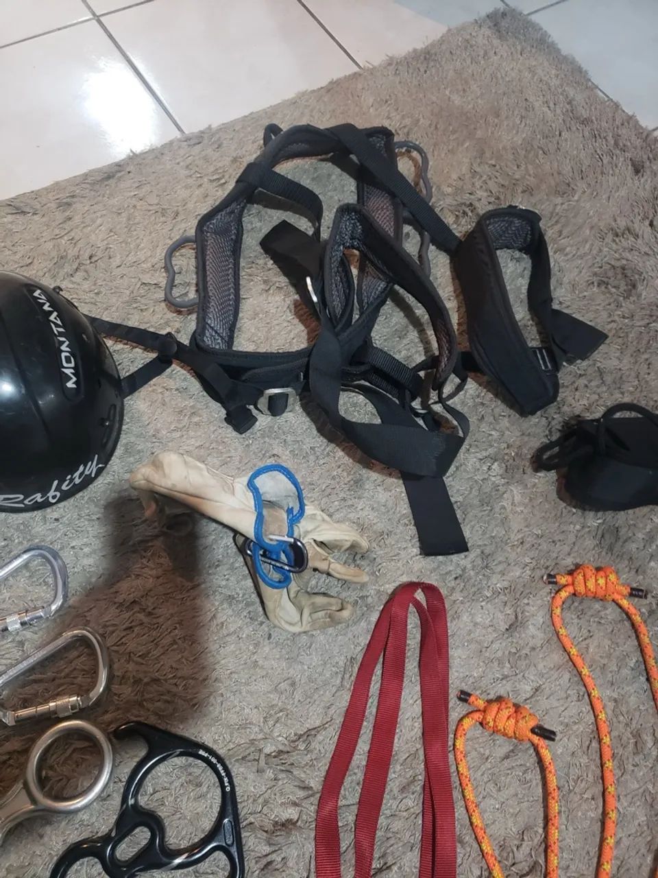 Kit completo de equipamentos de segurança rapel  - Foto 4