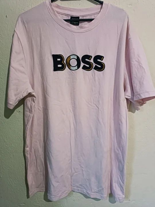 Camiseta Masculina Boss Original  - Foto 2