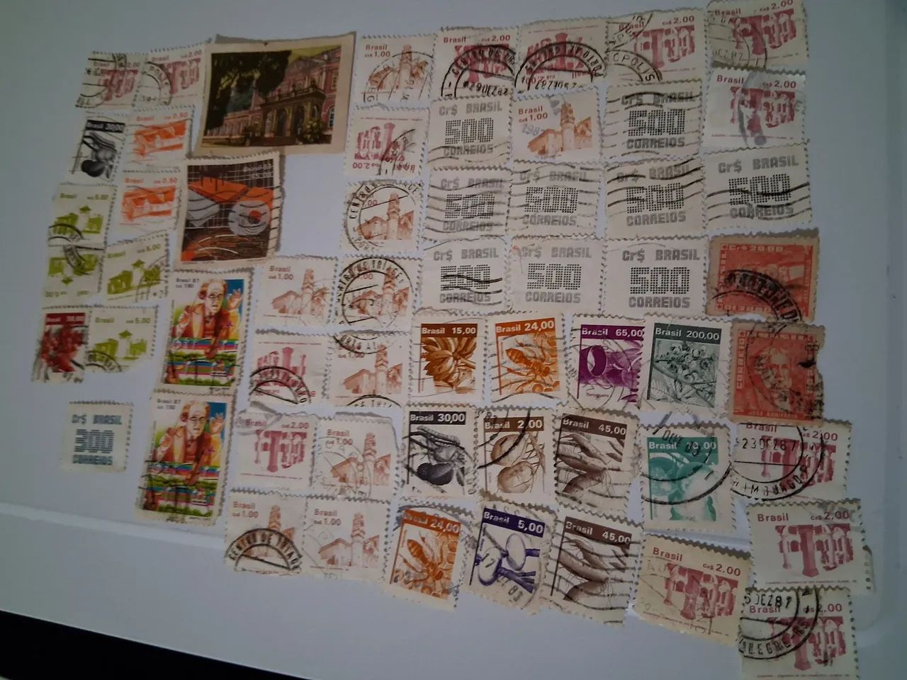 Coleção de selos antigos , alguns anos 80  - Foto 4