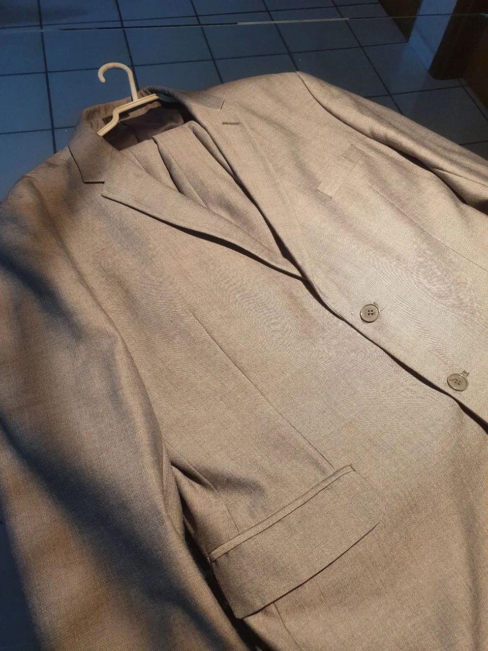 Terno Masculino Cinza Claro TNG