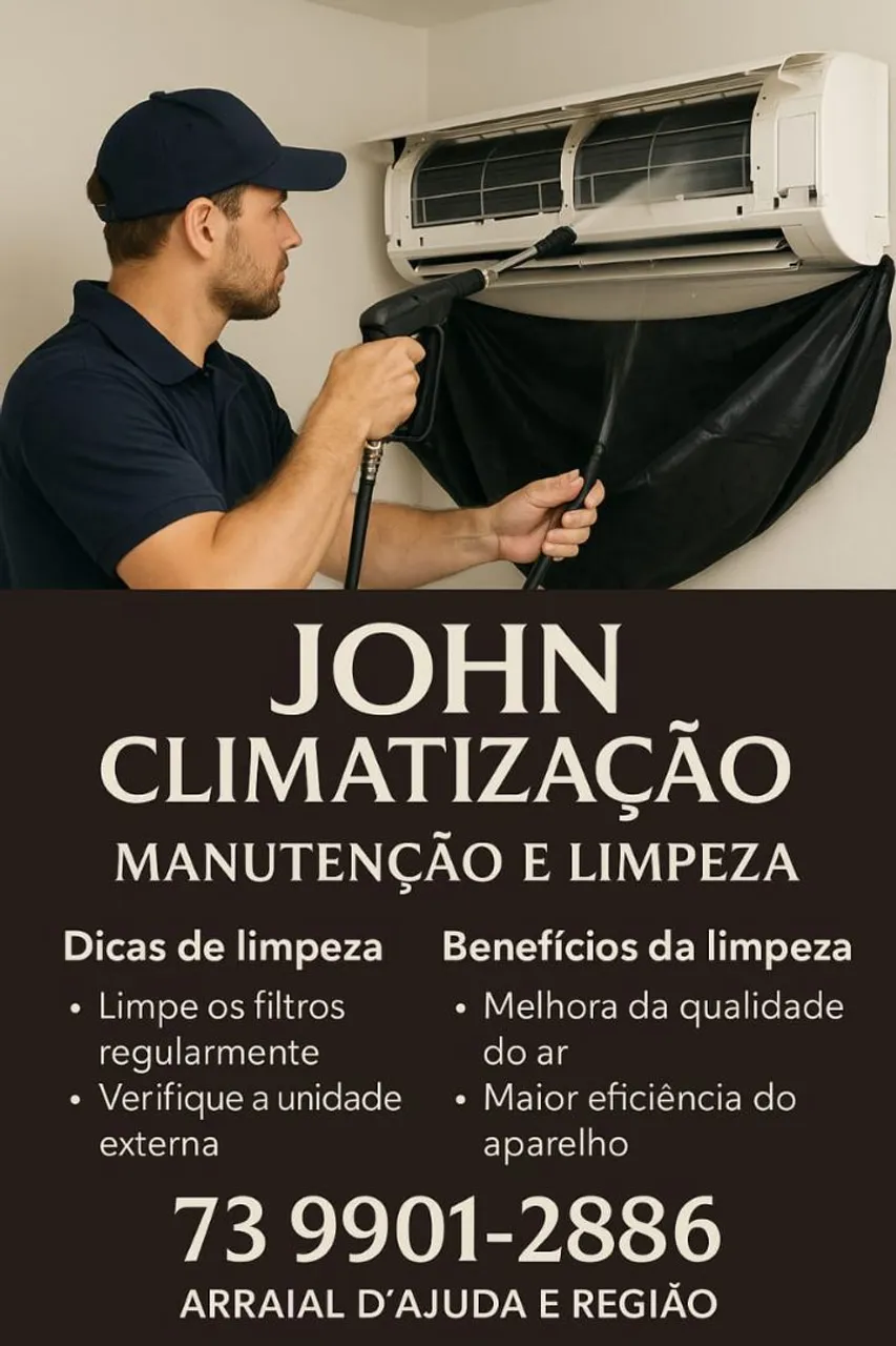 John Climatização - Manutenção e Limpeza de Ar Condicionado
