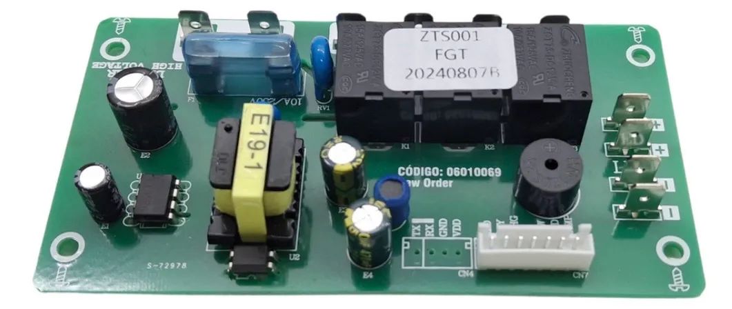 Placa eletrônica para coifas bivolt Nardelli ou Fogatti slim