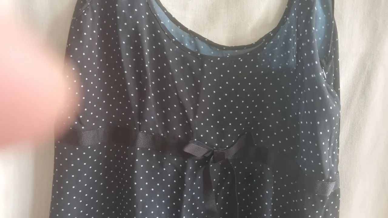 Blusa de organza e poá  48 - Foto 3