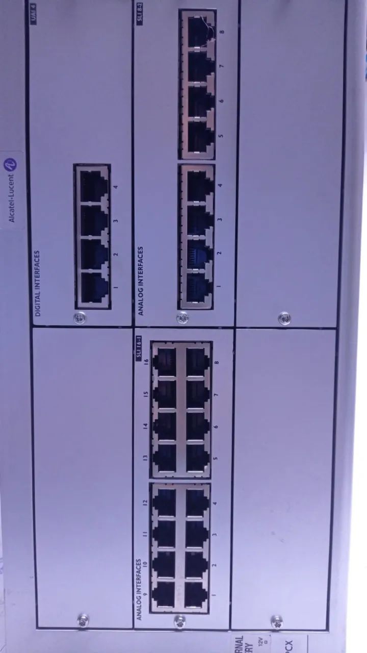 Central Telefônica Alcatel OmniPCX Enterprise - Foto 5