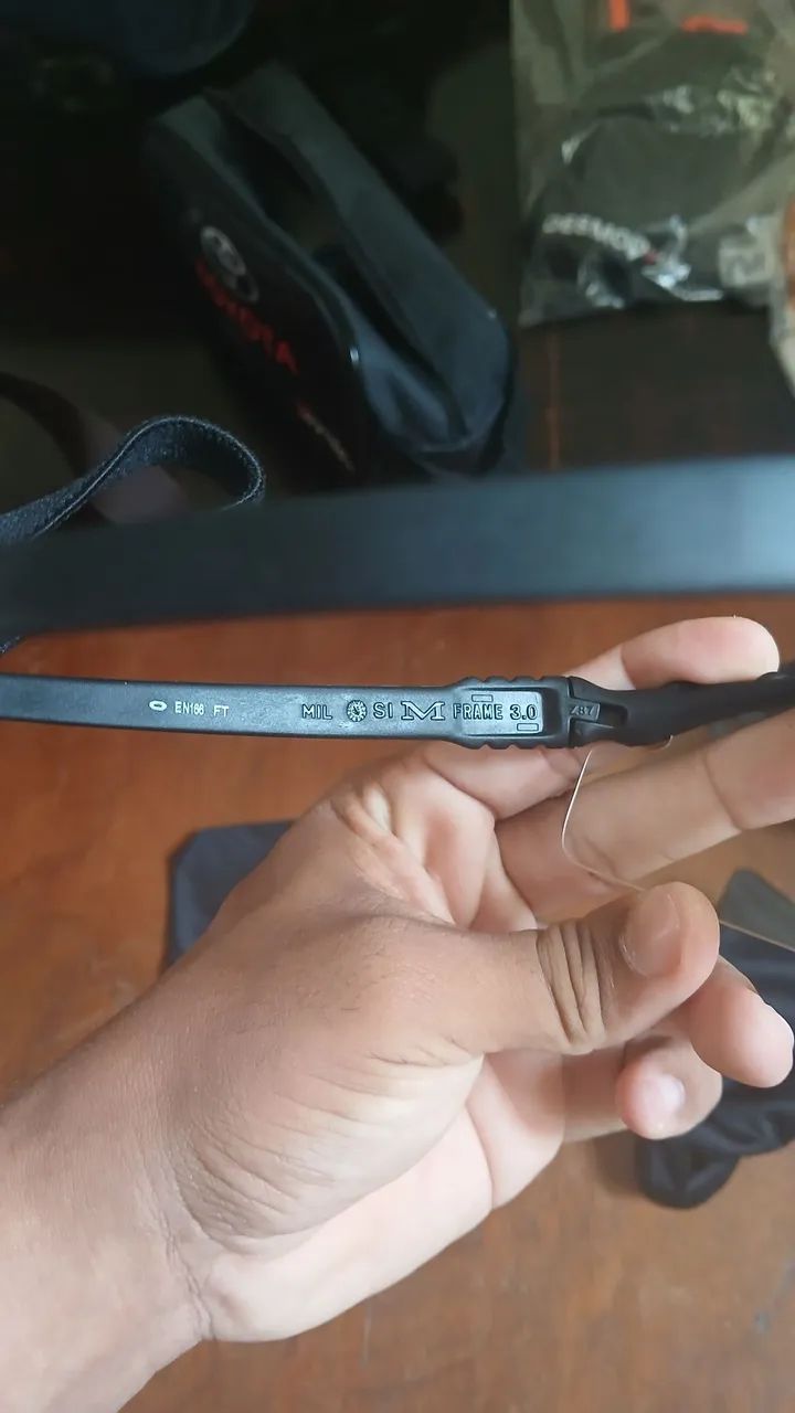 Óculos de Balistico Oakley + lente 5.11 Balístico ambar - Foto 4