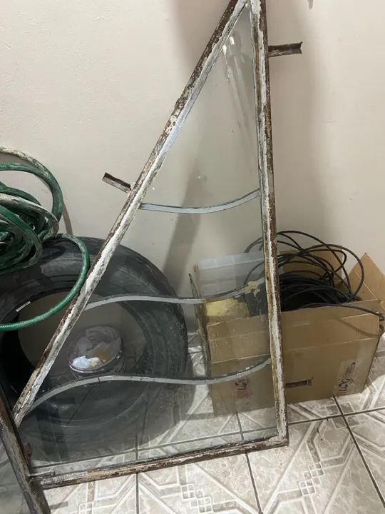 Janela e porta de vidro 