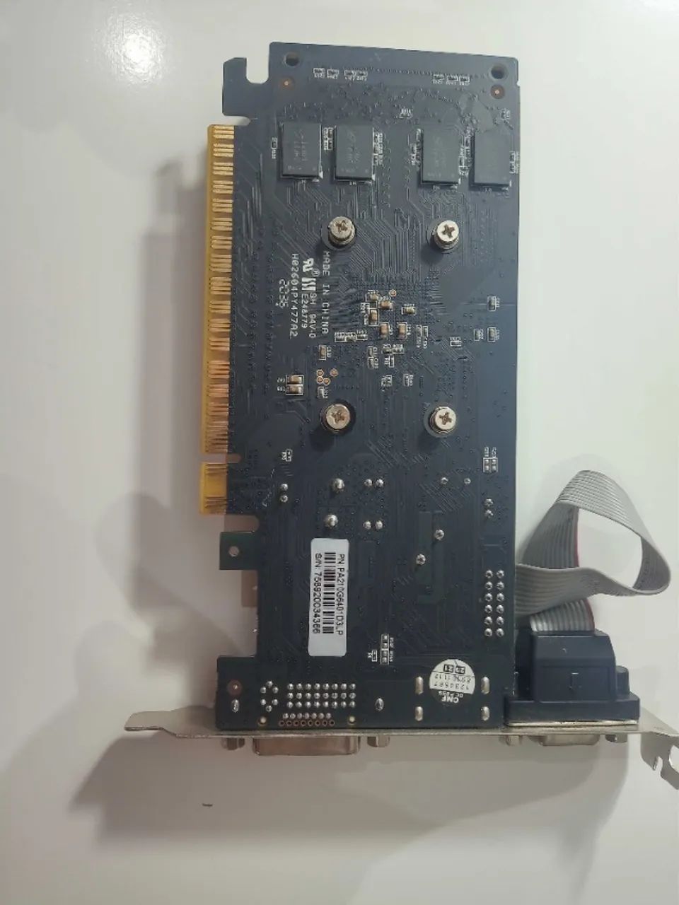 Placa De Vídeo Nvidia Pcyes Geforce 200 Series G210 Pa210g6 (Usado) - Foto 6