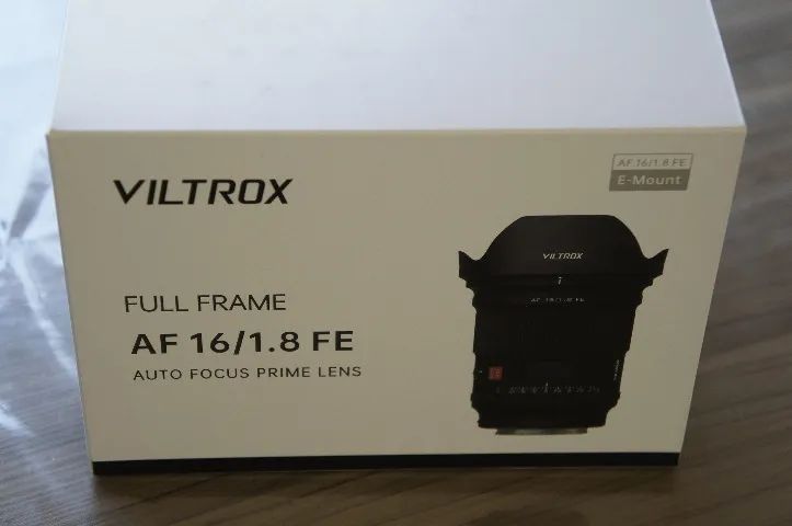 Lente viltrox 16mm pra sony