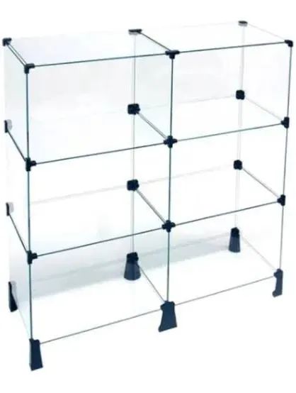 Balcão vidro modulado