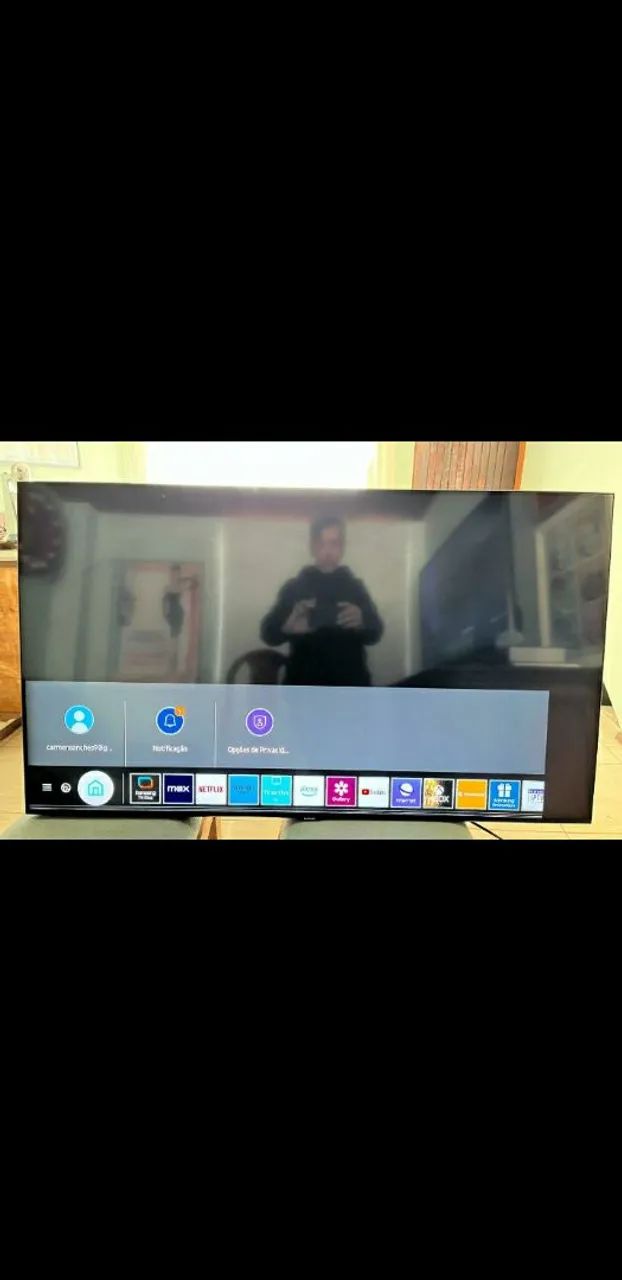 TV Samsung smart 4k 50 troco por menor - ler descrição   