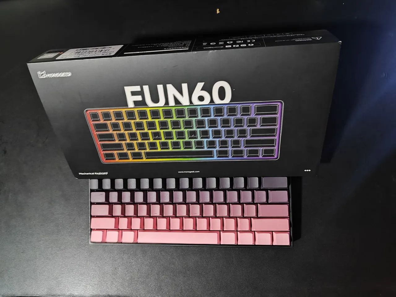 Fun60 Layout Teclado Magnético Monsgeek FUN60 PRO - Periféricos e Acessórios de ...