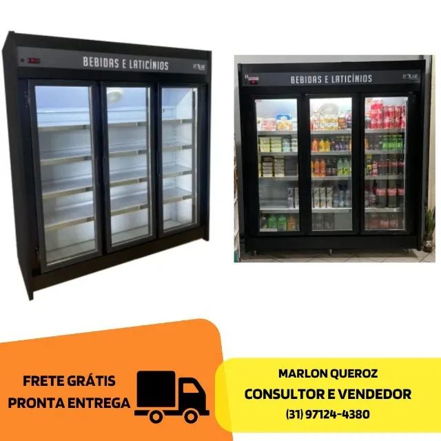 Expositor de Bebidas 3 Portas Polar