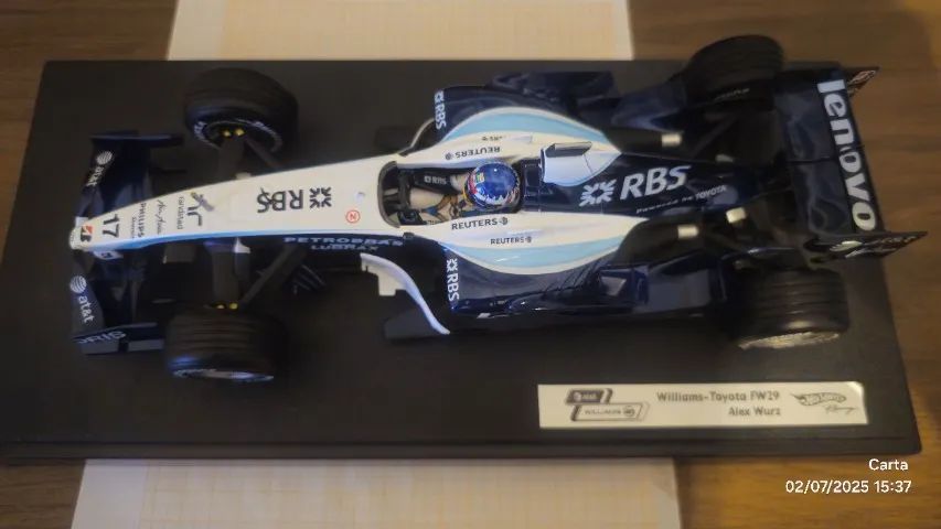 Williams - Toyota FW29 - 1:18 - Hobbies e coleções - Jardim