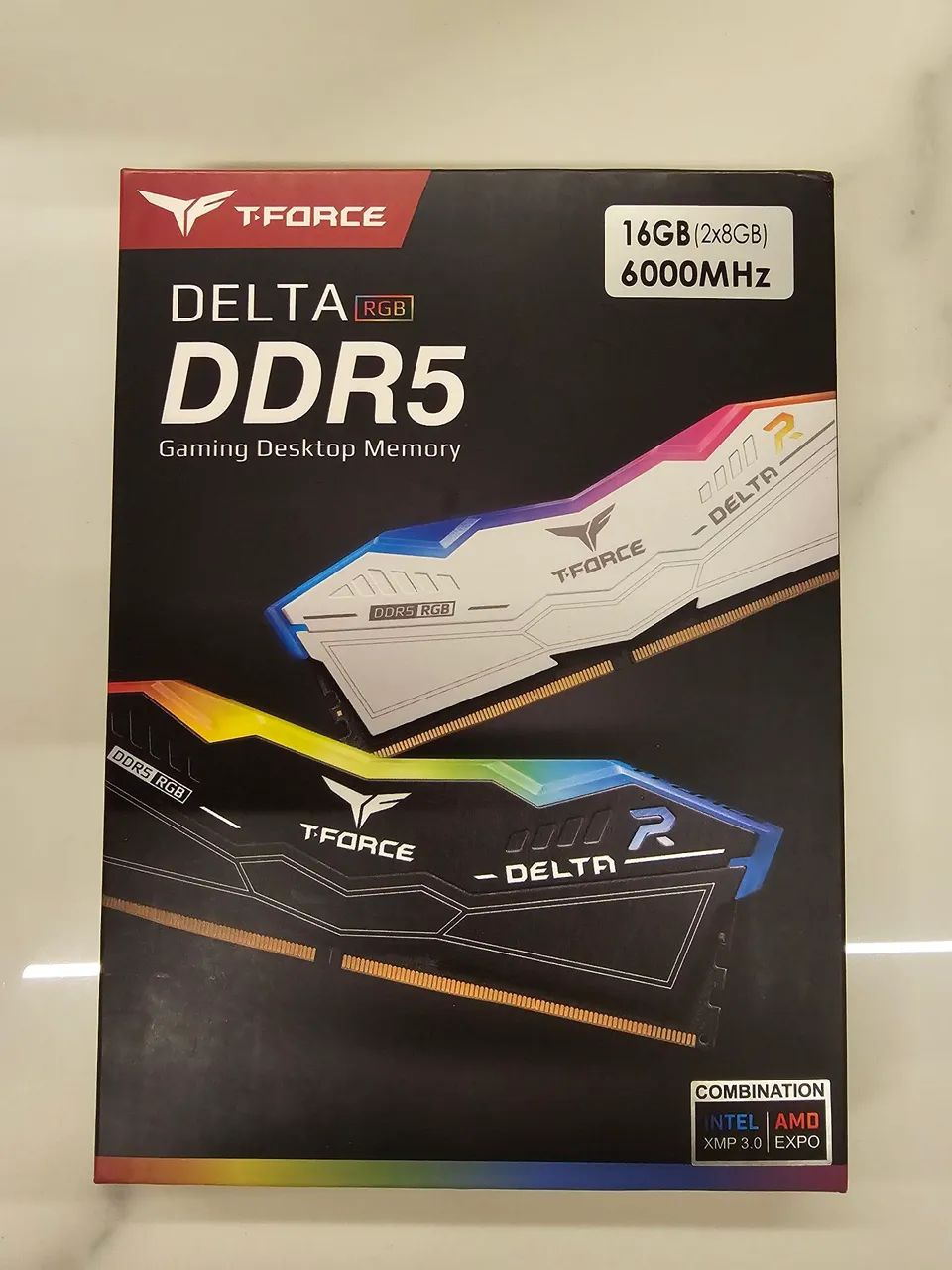 2x8GB 16GB 6000MHz White Sealed TEAMGROUP