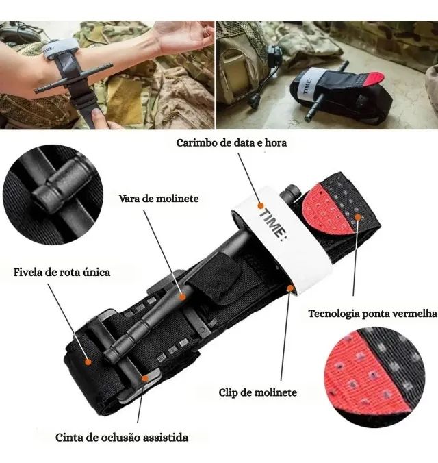 Kit primeiro socorros 30 em 1 - 156 peças - Foto 6