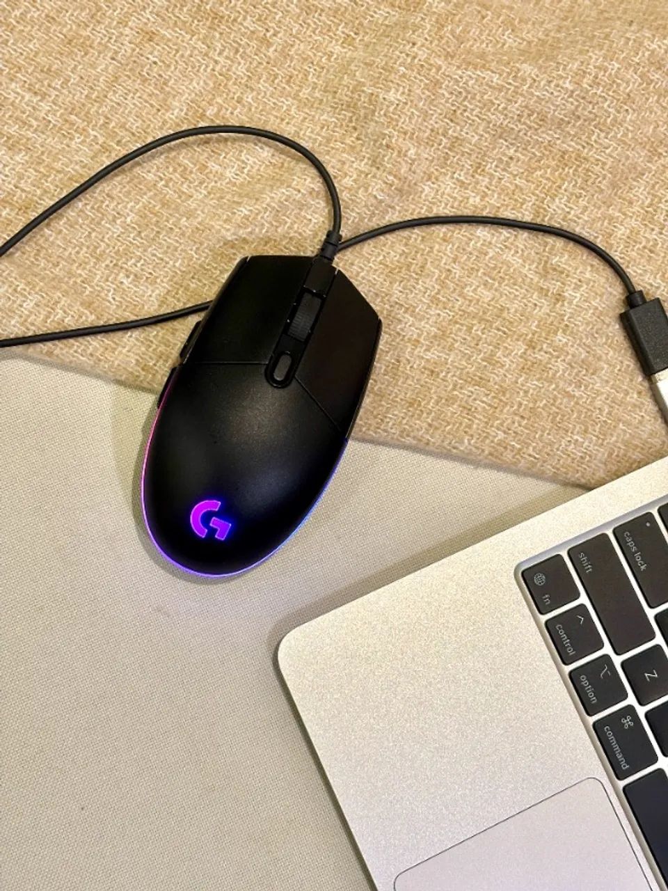 Mouse Gamer Logitech G102 LIGHTSYNC RGB - USB | usado NOVÍSSIMO!
