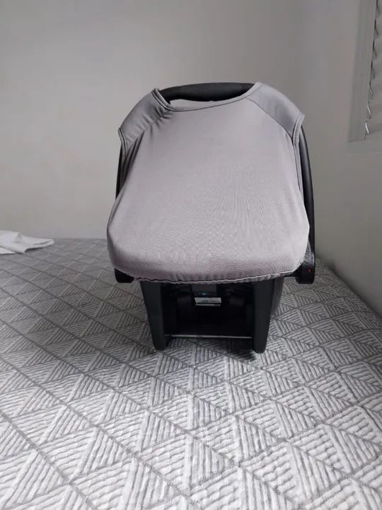 Cadeirinha de Carro Cosco Wiz - Preta e Cinza - Foto 2