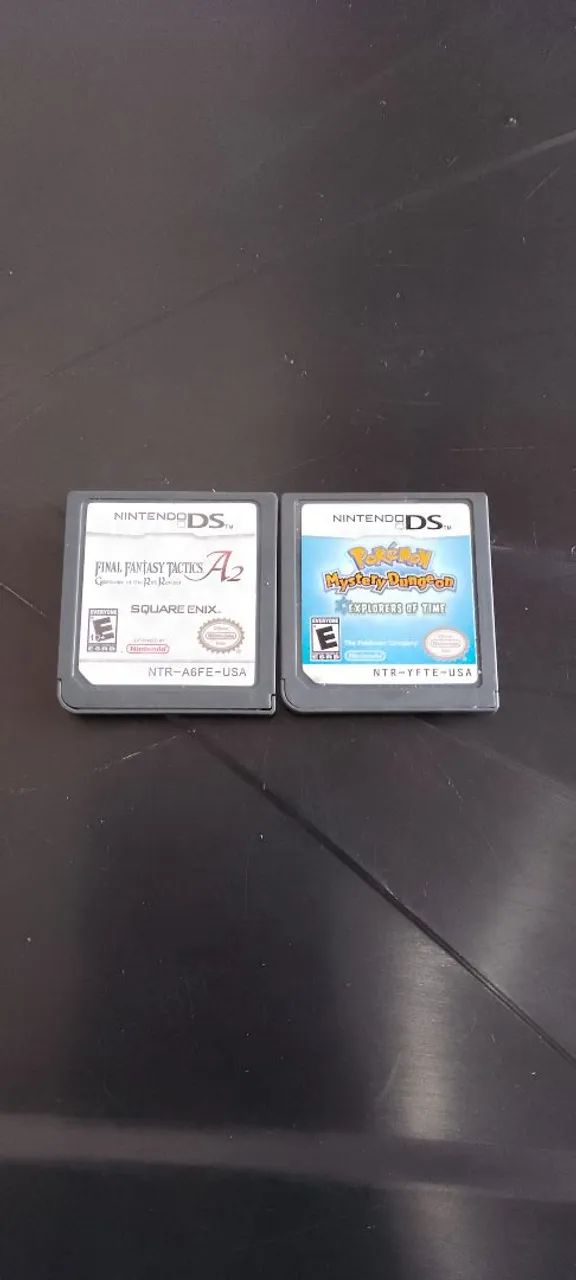 Final Fantasy Tactics A2 e Pokemon Mystery Dungeon - Explorers of Time DS
