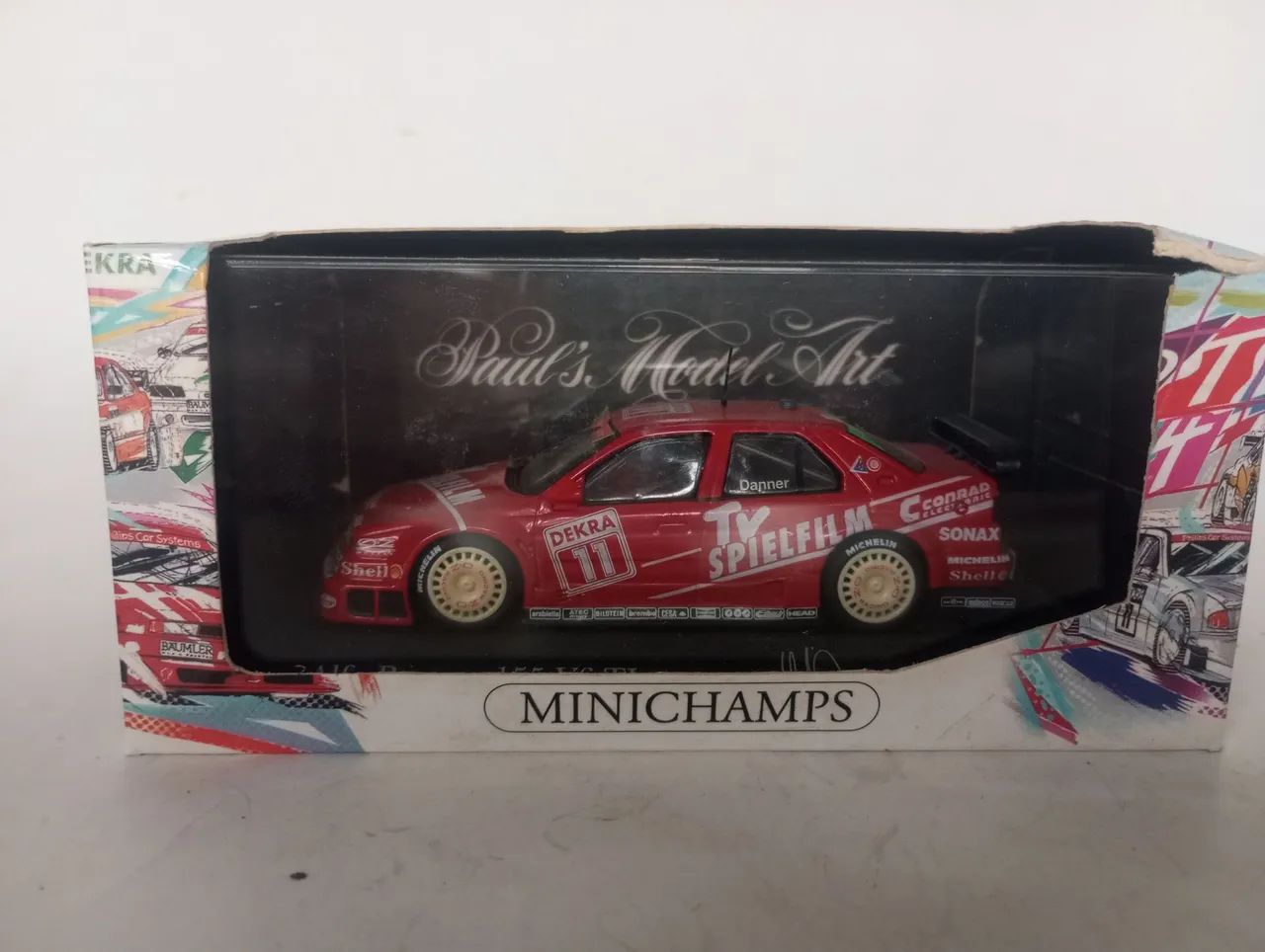 Miniatura Alfa Romeo 155 V6 Ti - Hobbies e coleções - Buraquinho