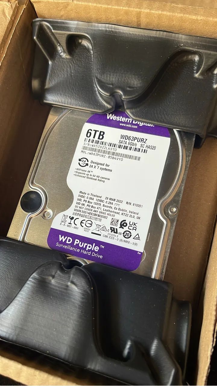 Hd 6tb purple 64263935578753120