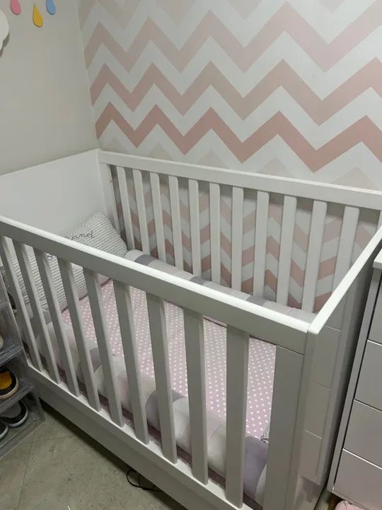 Berço Infantil com Kit Completo - Foto 2