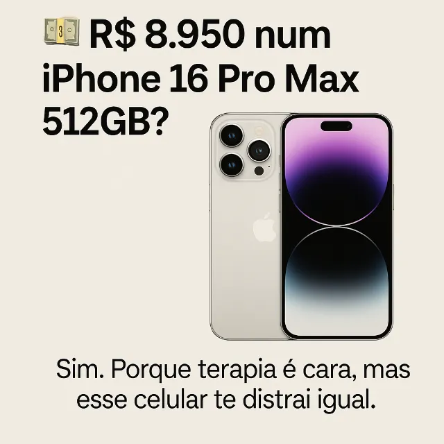 iPhone 16 PRO MAX - 512GB