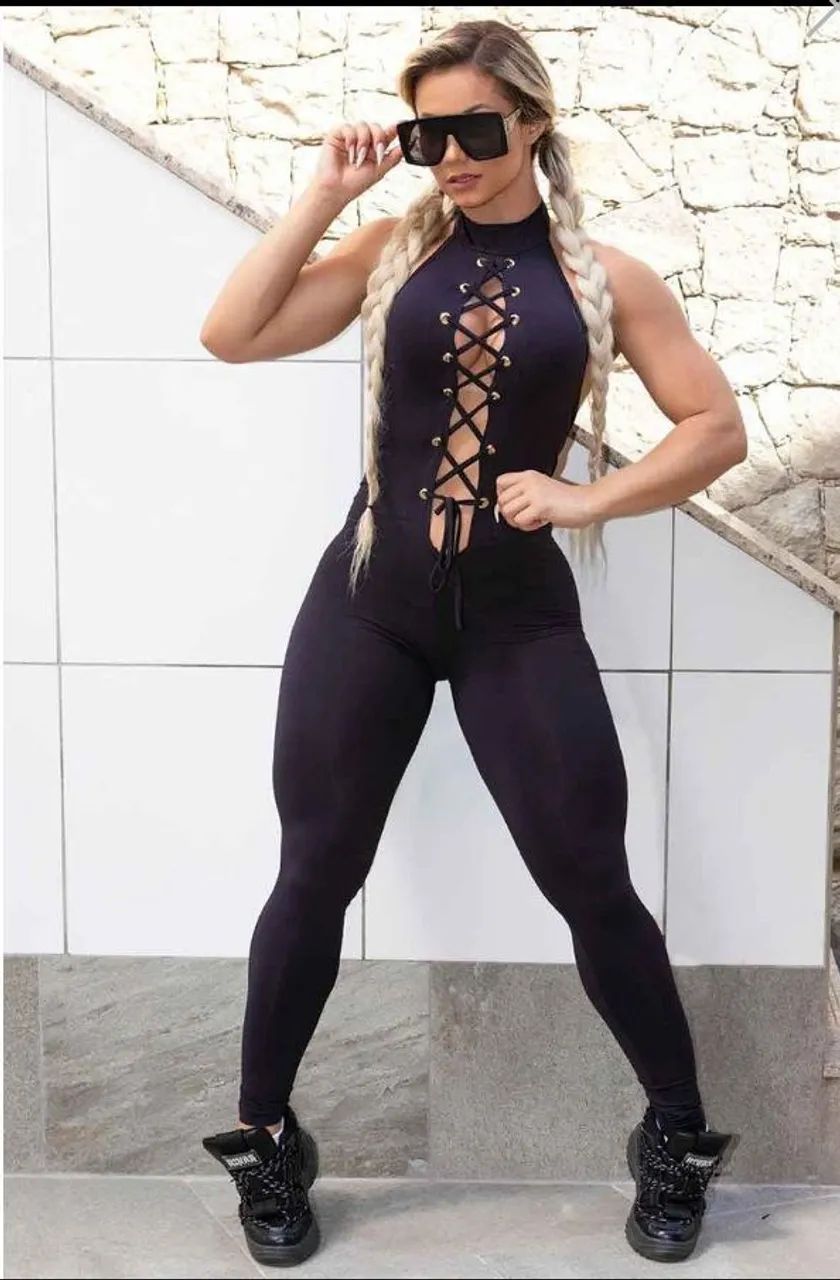 Macacão Cirre Preto - Foto 2