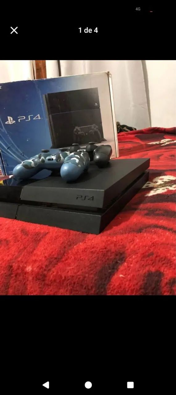Vendo ps4 funcionando tudo certinho  - Foto 2