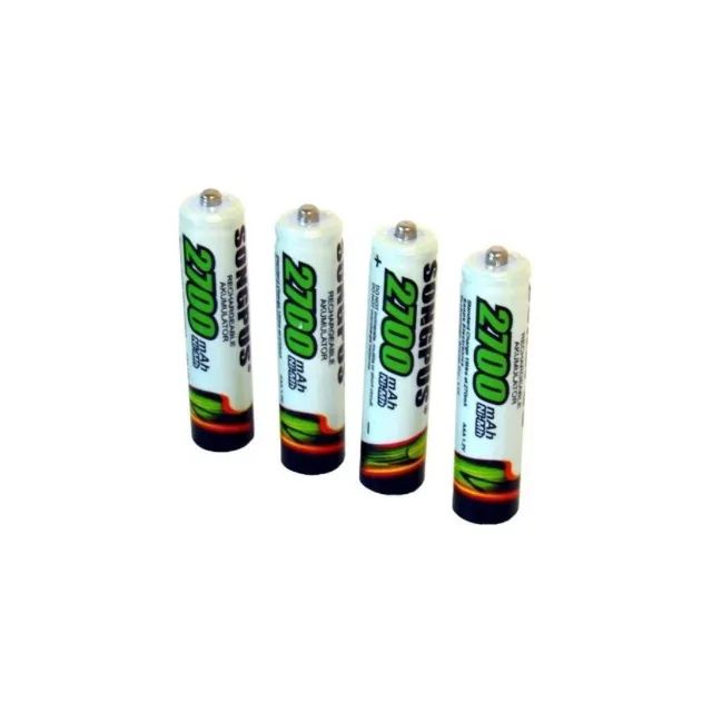 Pilhas Recarregáveis AAA Toply 2700mAh - Foto 2