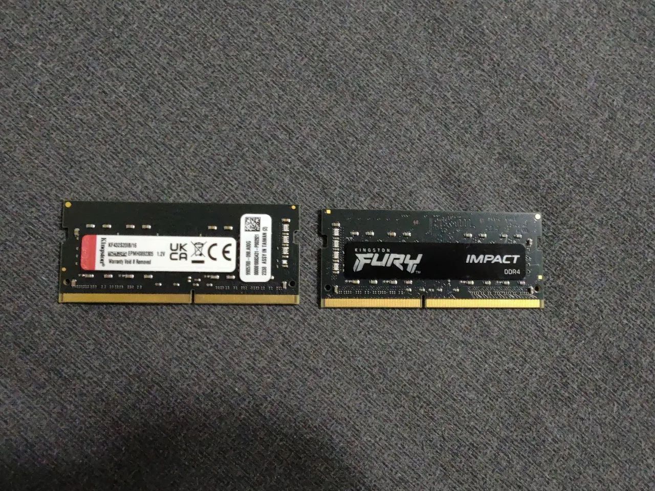 2 Memória RAM 16gb ddr4 fury