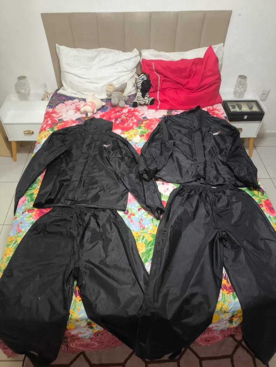 Conjunto de Roupas de Moto Impermeável - Tamanho M