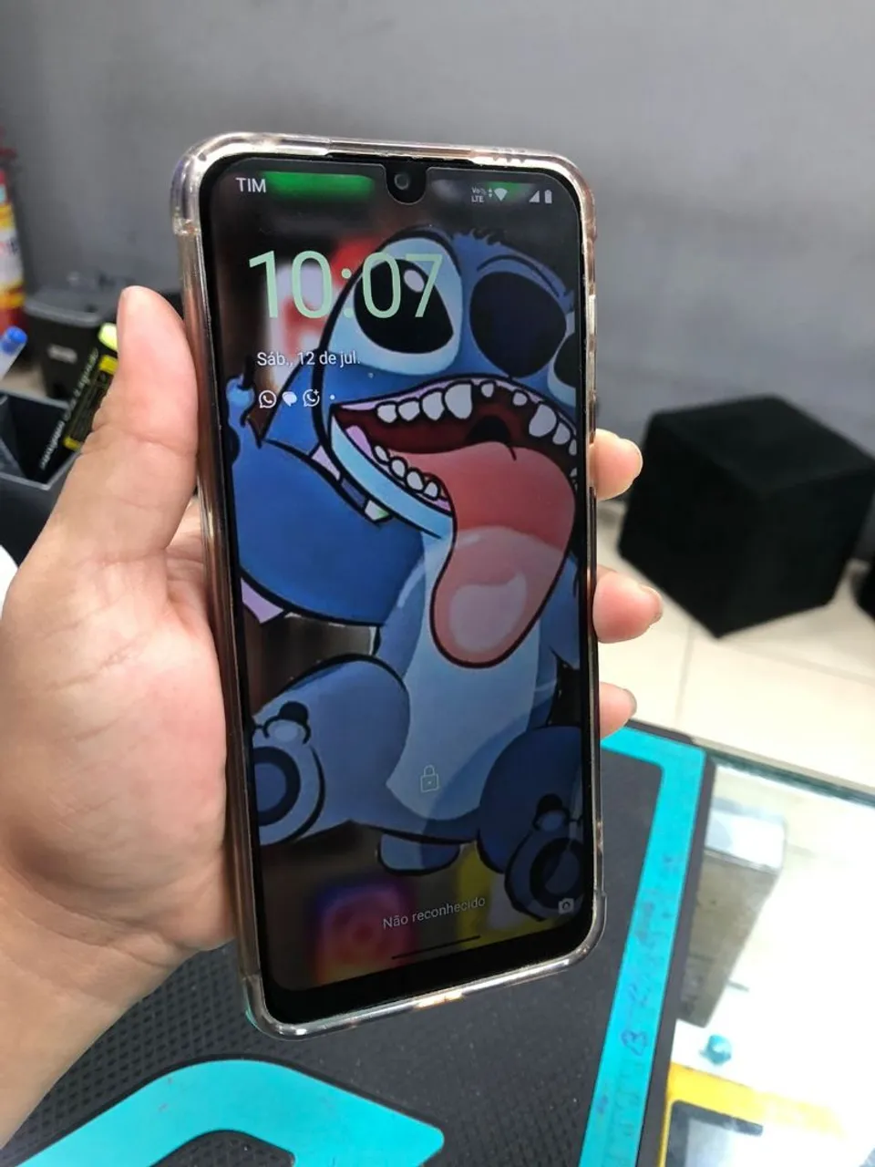 Moto e 13 semi novo, estado de novo