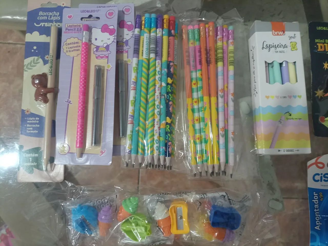 Kit papelaria fofa diversos itens - Foto 2