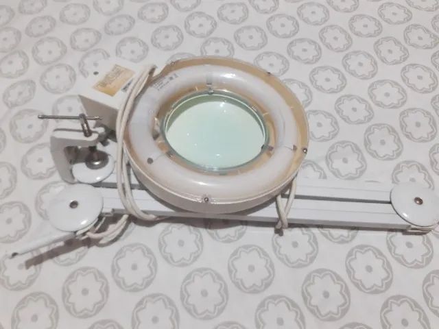  Luminária Lupa Led Branca Para Mesa 10x Profissional Estética