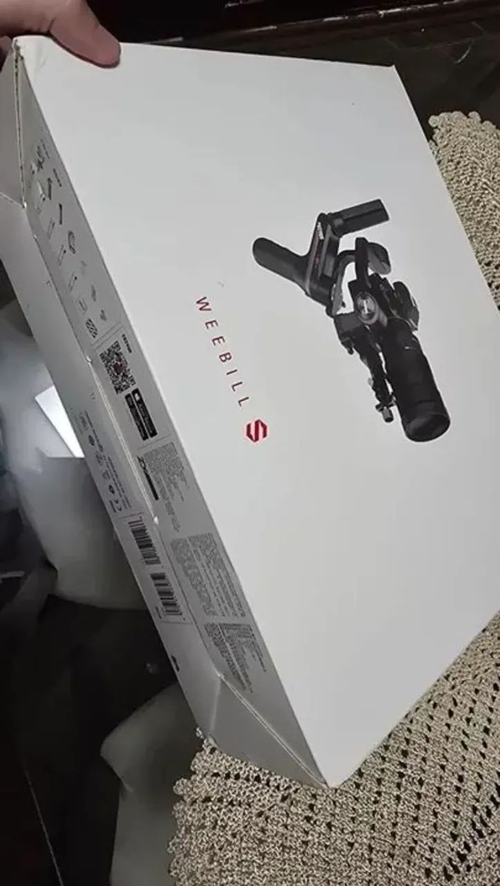 Caixa vazia do Gimbal Weebill S 