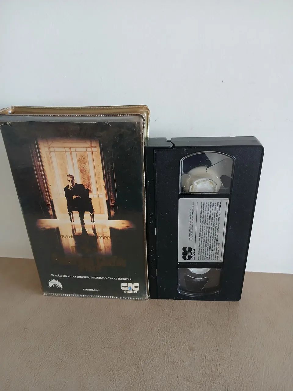Fita VHS Dupla O Poderoso Chefão 3 - Al Pacino - DVD, Blu-Ray e
