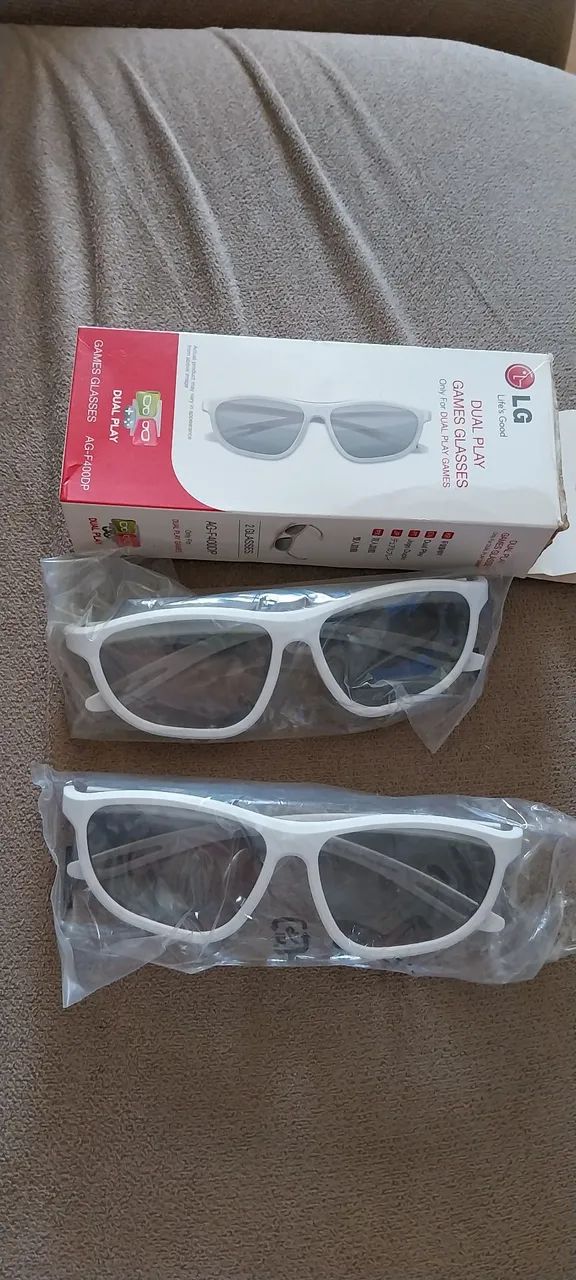 Óculos 3D LG Dual Play Games Glasses  - Foto 2