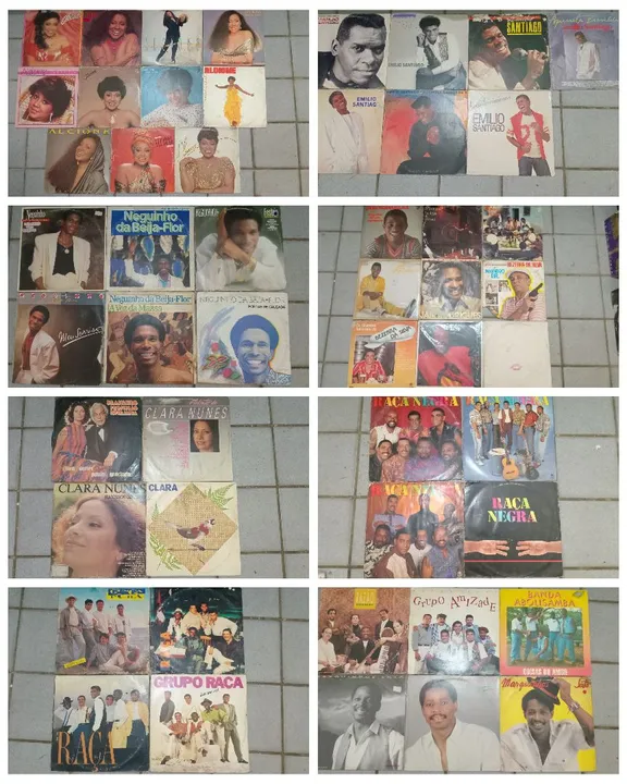 Lps de Samba/Alcione/Jair Rodrigues/Negrinho da Beija Flor/Clara Nunes/Marquinhos Satã/