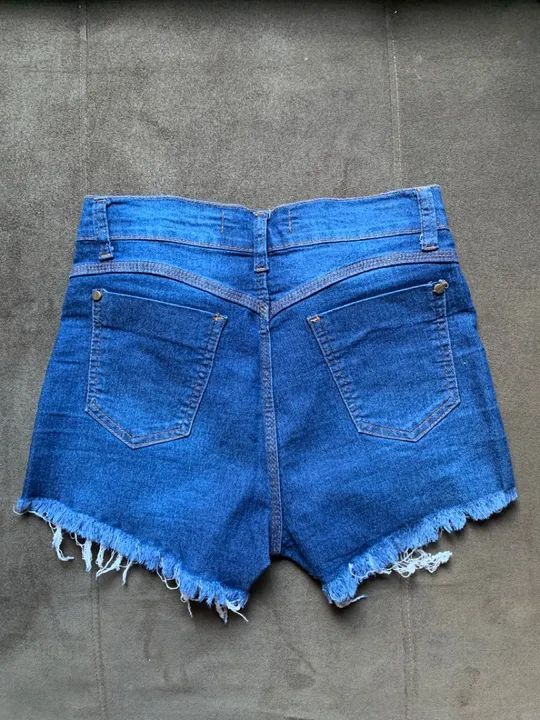 Short Jeans Destroyed Feminino - Foto 2