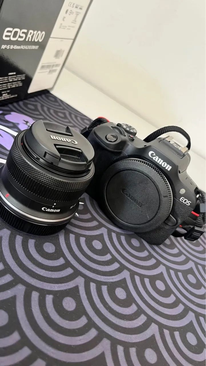 Canon EOS R100 com Lente RF-S 18-45mm - Foto 2