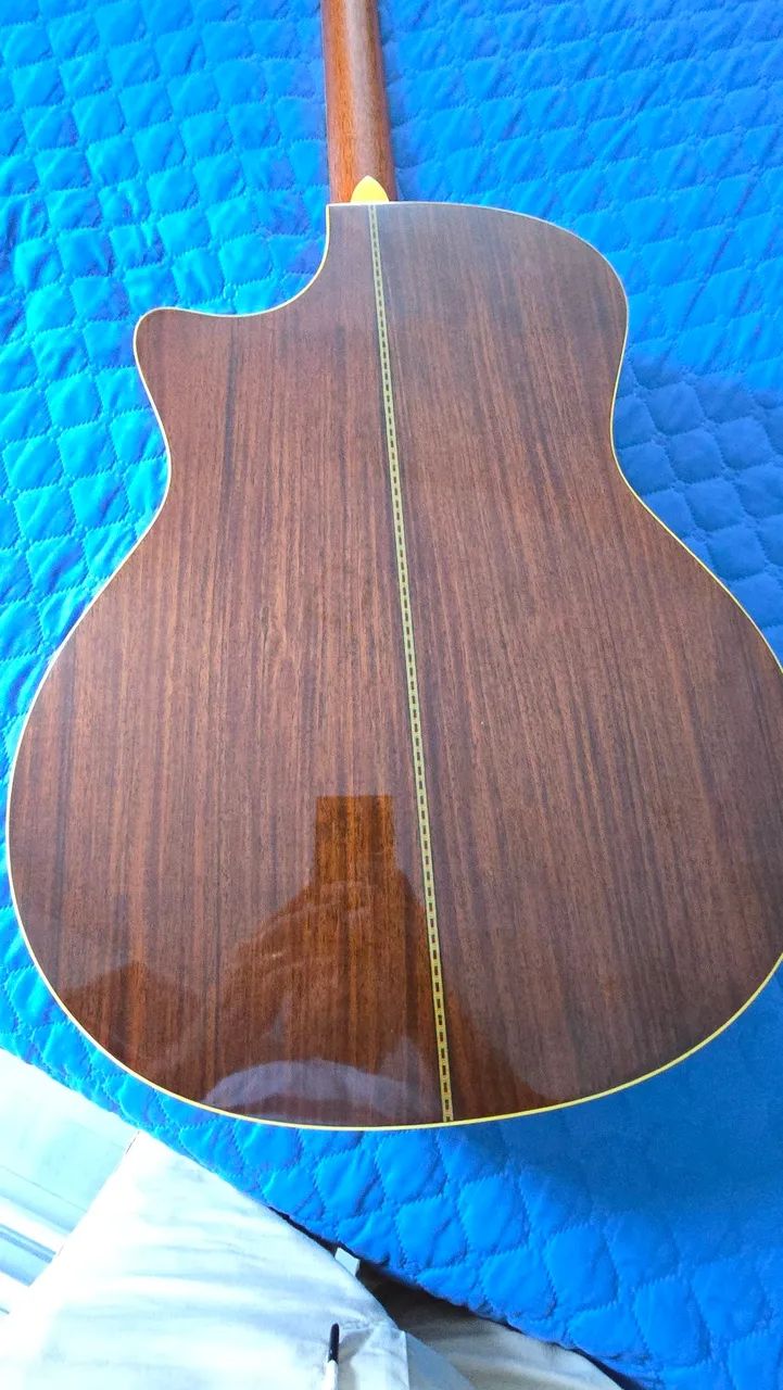 Violao Crafter SM-Rose eletroacustico usado - Foto 2