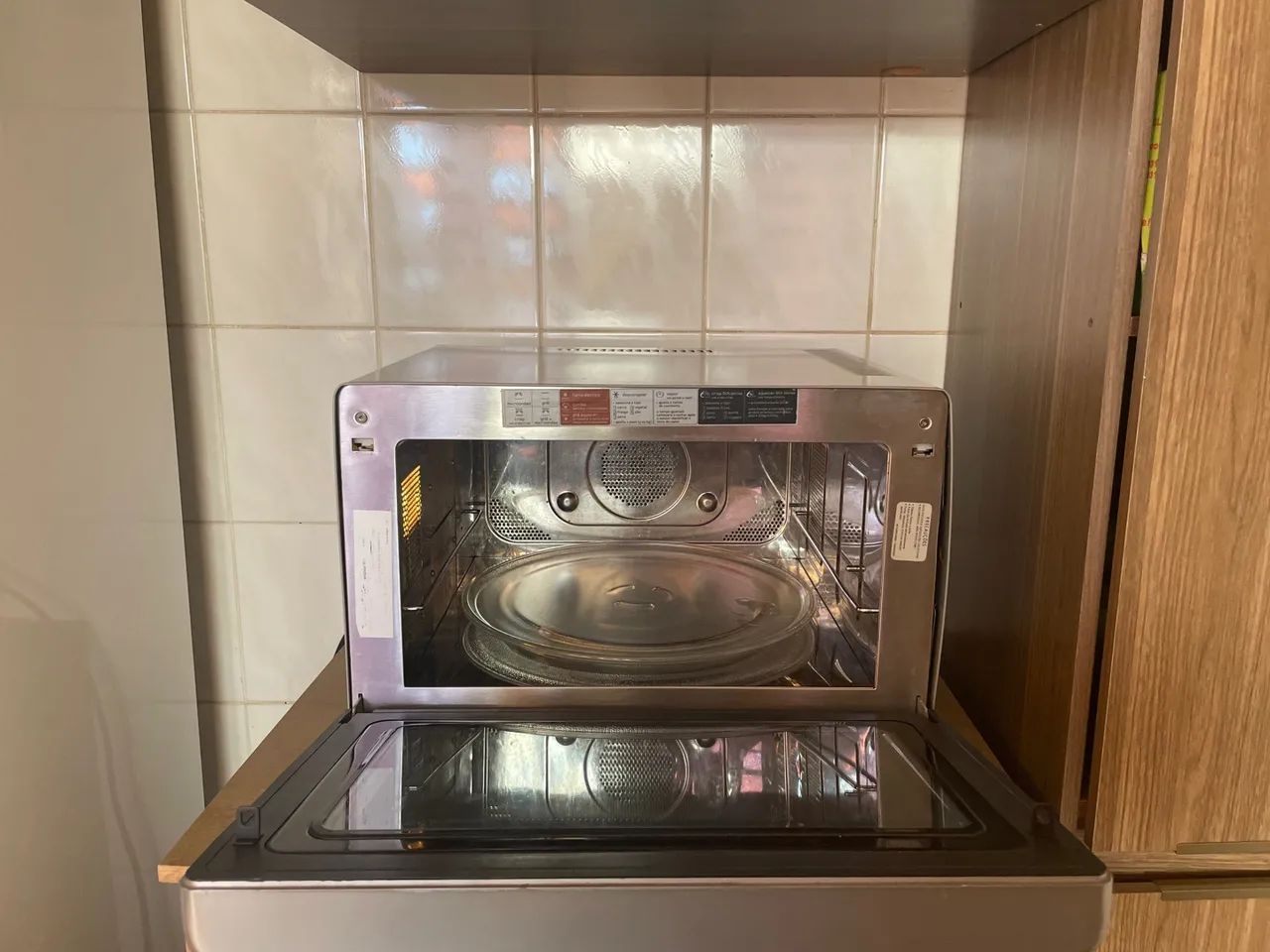 Forno elétrico e Micro-ondas Brastemp Gourmand  31 Litros - Foto 3