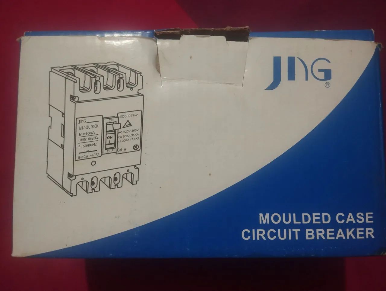 Disjuntor JNG 125A CX.MOLDADA JM2-100L/3300 - Foto 2