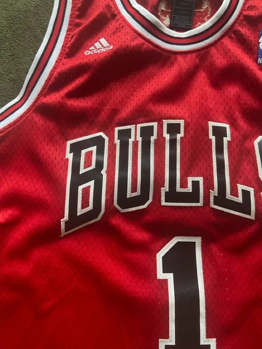 Camisa Chicago Bulls derrick Rose Adidas - Tamanho M - Foto 6
