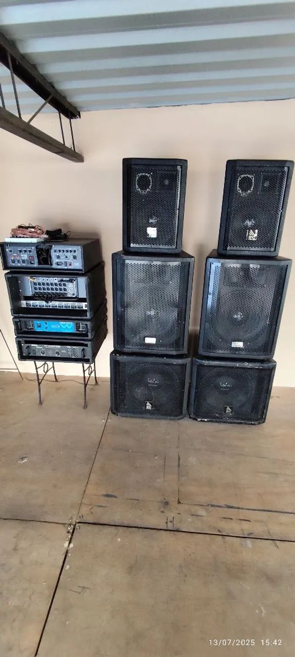 Sistema de Som Completo - Perfeito para Eventos! - Foto 2