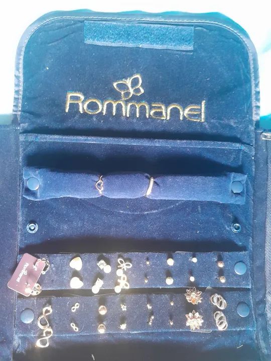 Porta Joias Rommanel várias  pulseiras brincos anéis  - Foto 2