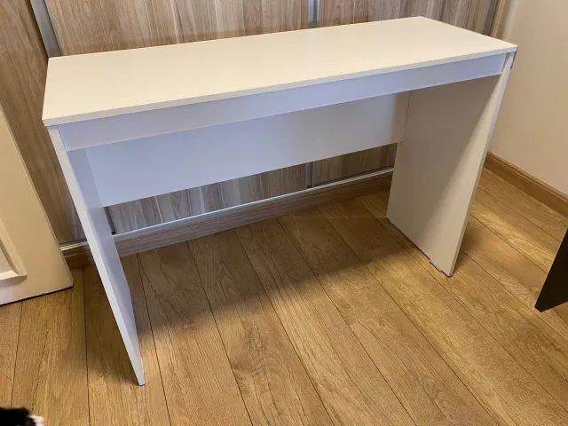 Mesa MDF Tok&Stok Branca 106 x 38 cm